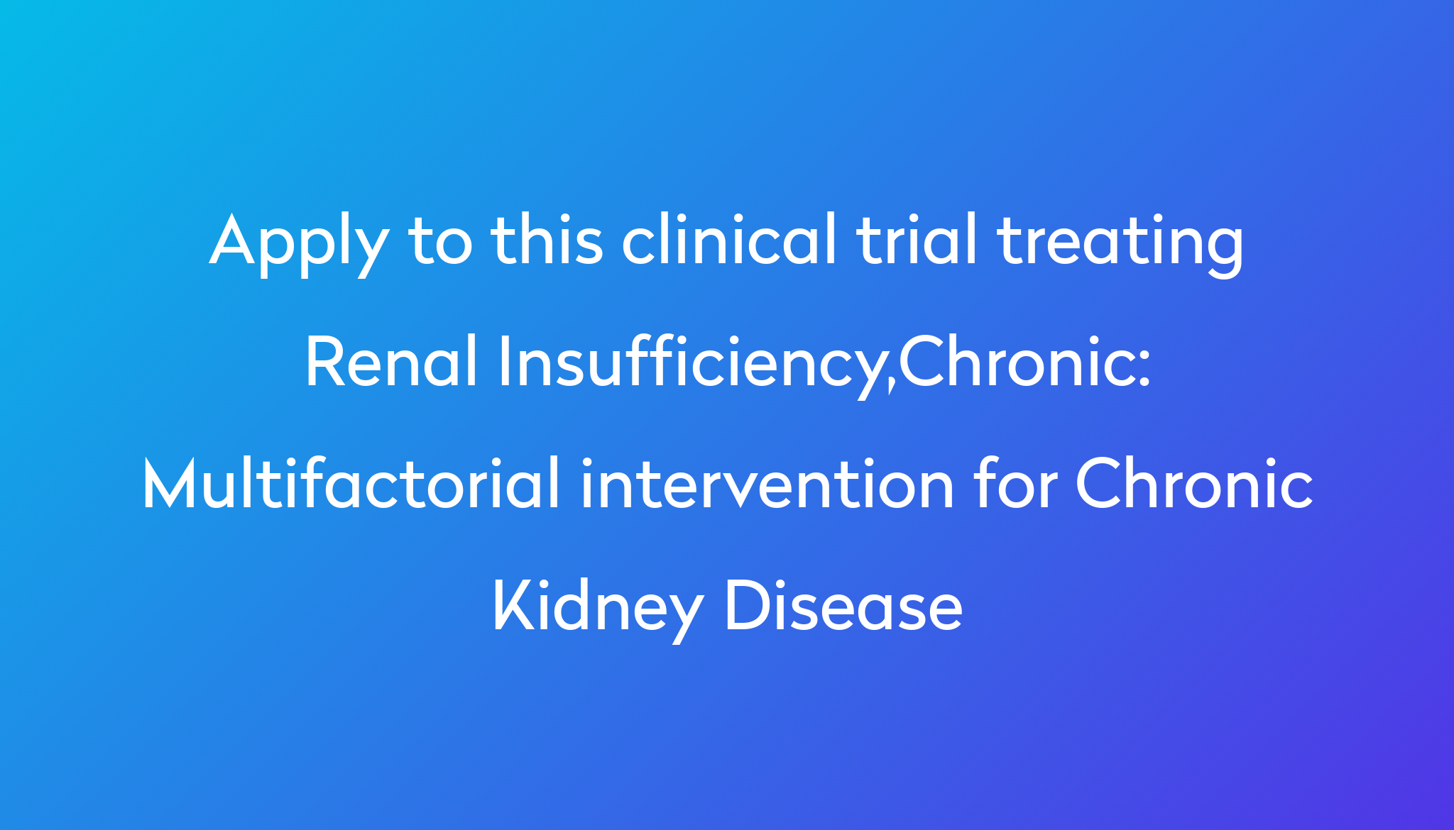 multifactorial-intervention-for-chronic-kidney-disease-clinical-trial